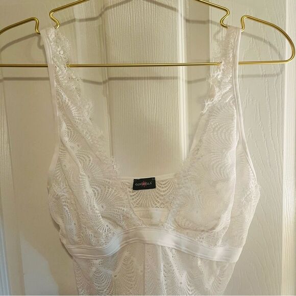 Cosabella White Lace Chemise - Picture 5 of 10